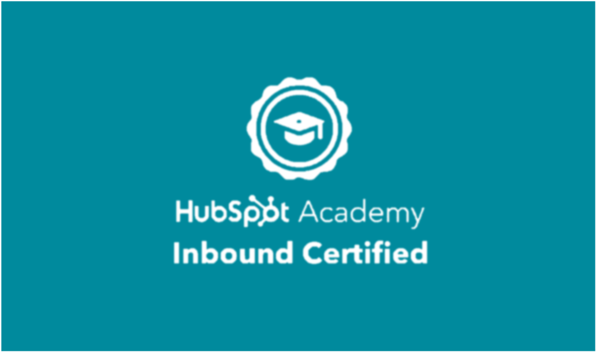 Hubspot Inbound Certified