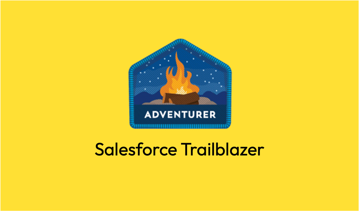 Salesforce Trailblazer - Adventurer